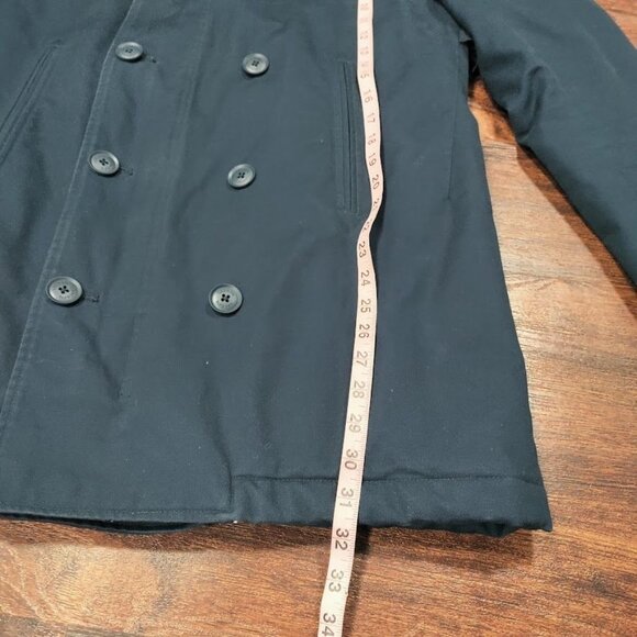 Lacoste Mens Blue Repellant Over Coat  Zip Away Hood BH1525 XL - Picture 11 of 16